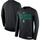 Men's Boston Celtics Black 2022 Legend On Court Practice Performance Long Sleeve T Shirt