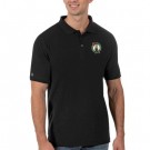 Men's Boston Celtics Black Antigua Legacy Pique Polo