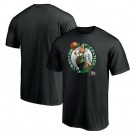 Men's Boston Celtics Black Midnight Mascot Team T-Shirt