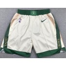 Men's Boston Celtics Cream 2023 City Swingman Shorts