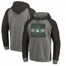 Men's Boston Celtics Gray 2 Printed Pullover Hoodie
