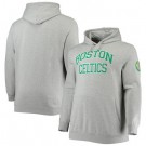 Men's Boston Celtics Gray Hardwood Classics Throwback Pullover Hoodie