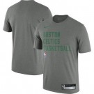 Men's Boston Celtics Gray Sideline Legend Performance Practice T Shirt