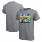 Men's Boston Celtics Gray vs Golden State Warriors 2022 Finals Matchup T-Shirt
