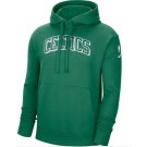 Men's Boston Celtics Green 2021 City Edition Essential Logo Pullover Hoodie