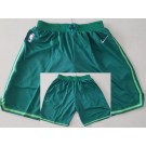 Men's Boston Celtics Green 2021 Earned Swingman Shorts