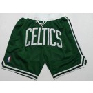 Men's Boston Celtics Green Just Don Swingman Shorts