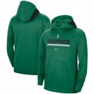 Men's Boston Celtics Green Spotlight On Court Practice Performance Pullover Hoodie