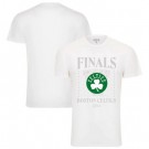 Men's Boston Celtics White Sportiqe 2022 Finals Stacked Hoop Bingham T-Shirt