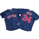 Men's Boston Red Sox #34 David Ortiz Navy Cool Base Jersey