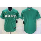 Men's Boston Red Sox Blank Green 2025 City Connect Limited Jersey