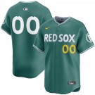 Men's Boston Red Sox Customized Green 2025 City Connect Limited Jersey