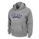 Men's Boston Red Sox Gray Printed Pullover Hoodie