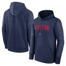 Men's Boston Red Sox Navy Authentic Collection Pregame Performance Pullover Hoodie