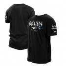 Men's Brooklyn Nets Black City Printed T Shirt 211028