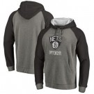 Men's Brooklyn Nets Gray 2 Printed Pullover Hoodie