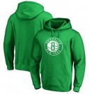 Men's Brooklyn Nets Green Printed Pullover Hoodie