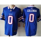 Men's Buffalo Bills #0 Keon Coleman Limited Blue FUSE Vapor Jersey