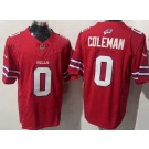 Men's Buffalo Bills #0 Keon Coleman Limited Red FUSE Vapor Jersey