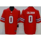 Men's Buffalo Bills #0 Keon Coleman Limited Red Vapor Jersey