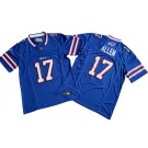 Men's Buffalo Bills #17 Josh Allen Limited Blue FUSE Vapor Jersey