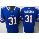 Men's Buffalo Bills #31 Maxwell Hairston Limited Blue FUSE Vapor Jersey