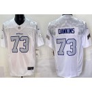 Men's Buffalo Bills #73 Dion Dawkins Limited White Rivalries FUSE Vapor Jersey