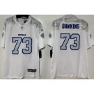 Men's Buffalo Bills #73 Dion Dawkins Limited White Rivalries Vapor Jersey