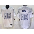 Men's Buffalo Bills #88 Dawson Knox Limited White Rivalries FUSE Vapor Jersey