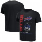 Men's Buffalo Bills Black NFL x Staple World Renowned T Shirt