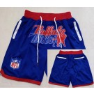 Men's Buffalo Bills Blank Blue Just Don Shorts