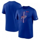 Men's Buffalo Bills Blue Legend Icon Performance T Shirt