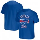 Men's Buffalo Bills Blue NFL x Darius Rucker Collection Stripe T Shirt