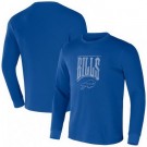 Men's Buffalo Bills Blue NFL x Darius Rucker Collection Thermal Long Sleeve T Shirt