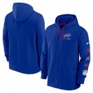 Men's Buffalo Bills Blue Surrey Full Zip Hoodie