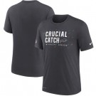 Men's Buffalo Bills Charcoal 2021 Crucial Catch Performance T-Shirt