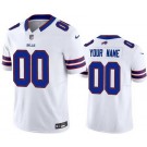 Men's Buffalo Bills Customized Limited White FUSE Vapor Jersey