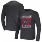 Men's Buffalo Bills Dark Gray NFL x Darius Rucker Collection Long Sleeve T Shirt