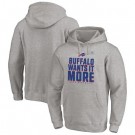 Men's Buffalo Bills Gray 2020 NFL Playoffs Bound Shift Pullover Hoodie