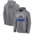 Men's Buffalo Bills Gray No Time Off Raglan Pullover Hoodie