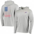 Men's Buffalo Bills Gray Vineyard Vines Hoodie Long Sleeve T Shirt