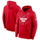 Men's Buffalo Bills Red 2020 NFL Playoffs Bound Shift Pullover Hoodie