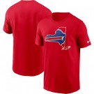 Men's Buffalo Bills Red Local Essential T Shirt
