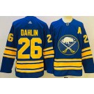 Men's Buffalo Sabres #26 Rasmus Dahlin Blue Authentic Jersey
