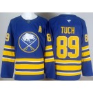 Men's Buffalo Sabres #89 Alex Tuch Blue Authentic Jersey
