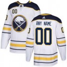 Men's Buffalo Sabres Customized White Authentic Jersey