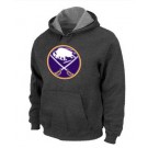 Men's Buffalo Sabres Dark Gray Printed Pullover Hoodie