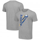 Men's Buffalo Sabres Starter Gray Color Scratch T Shirt