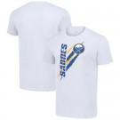 Men's Buffalo Sabres Starter White Color Scratch T Shirt
