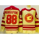 Men's Calgary Flames #88 Andrew Mangiapane Cream 2023 Heritage Classic Authentic Jersey